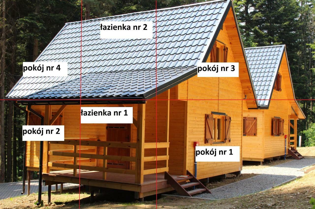 Lesna Willa Pttk W Komanczy Komańcza エクステリア 写真